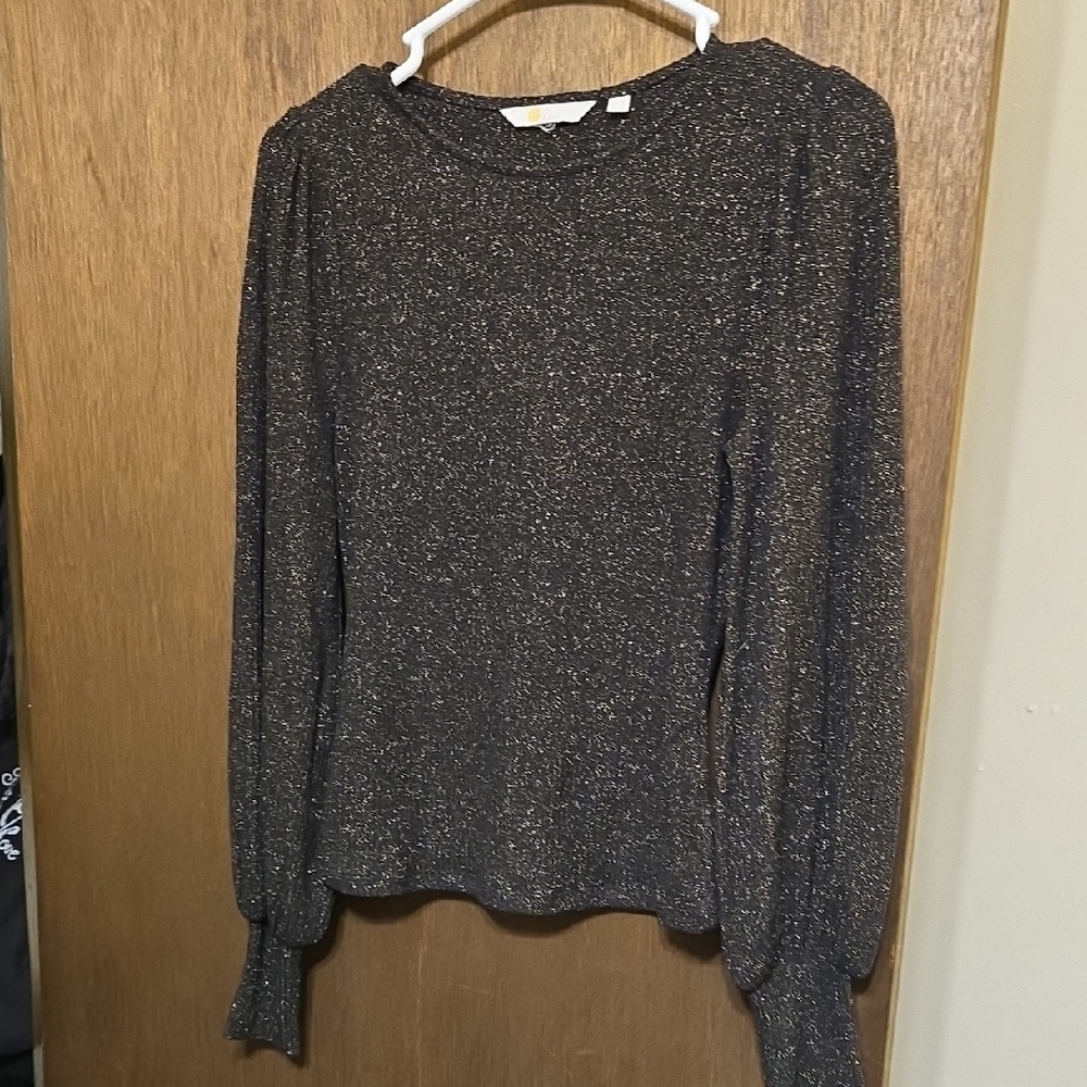 Boden Black Sparkle Women's Blouse